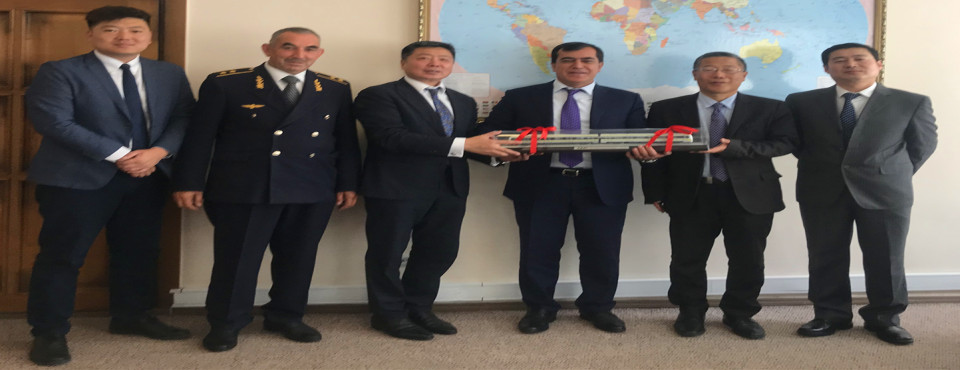 中方代表团拜访塔吉克斯坦共和国铁路总公司