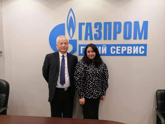 轩辕集团代表团拜访俄罗斯天然气公司Geliy Service