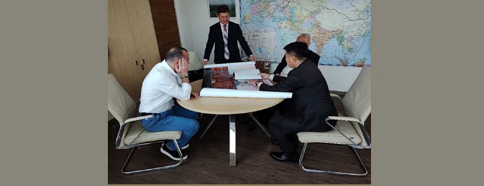 轩辕集团代表团与俄罗斯港口中心会面洽谈