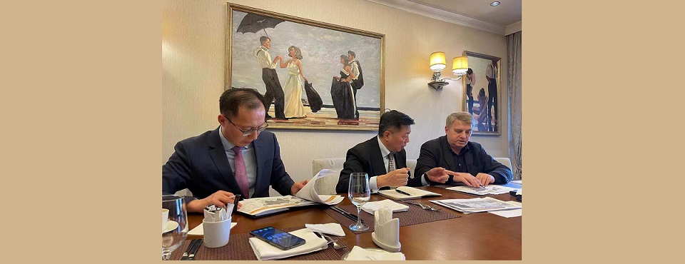 轩辕集团代表团与俄罗斯客户探讨油气田项目